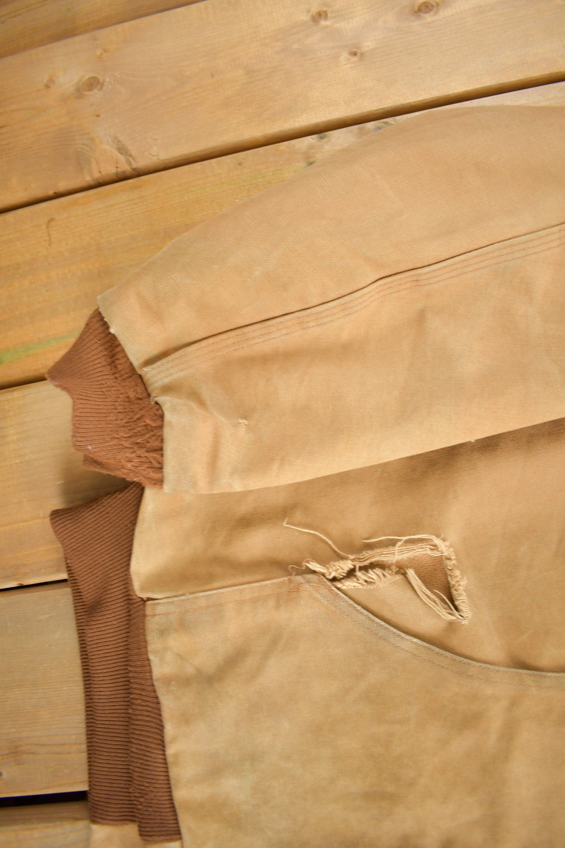 Vintage 1990s Carhartt Hooded Work Jacket
