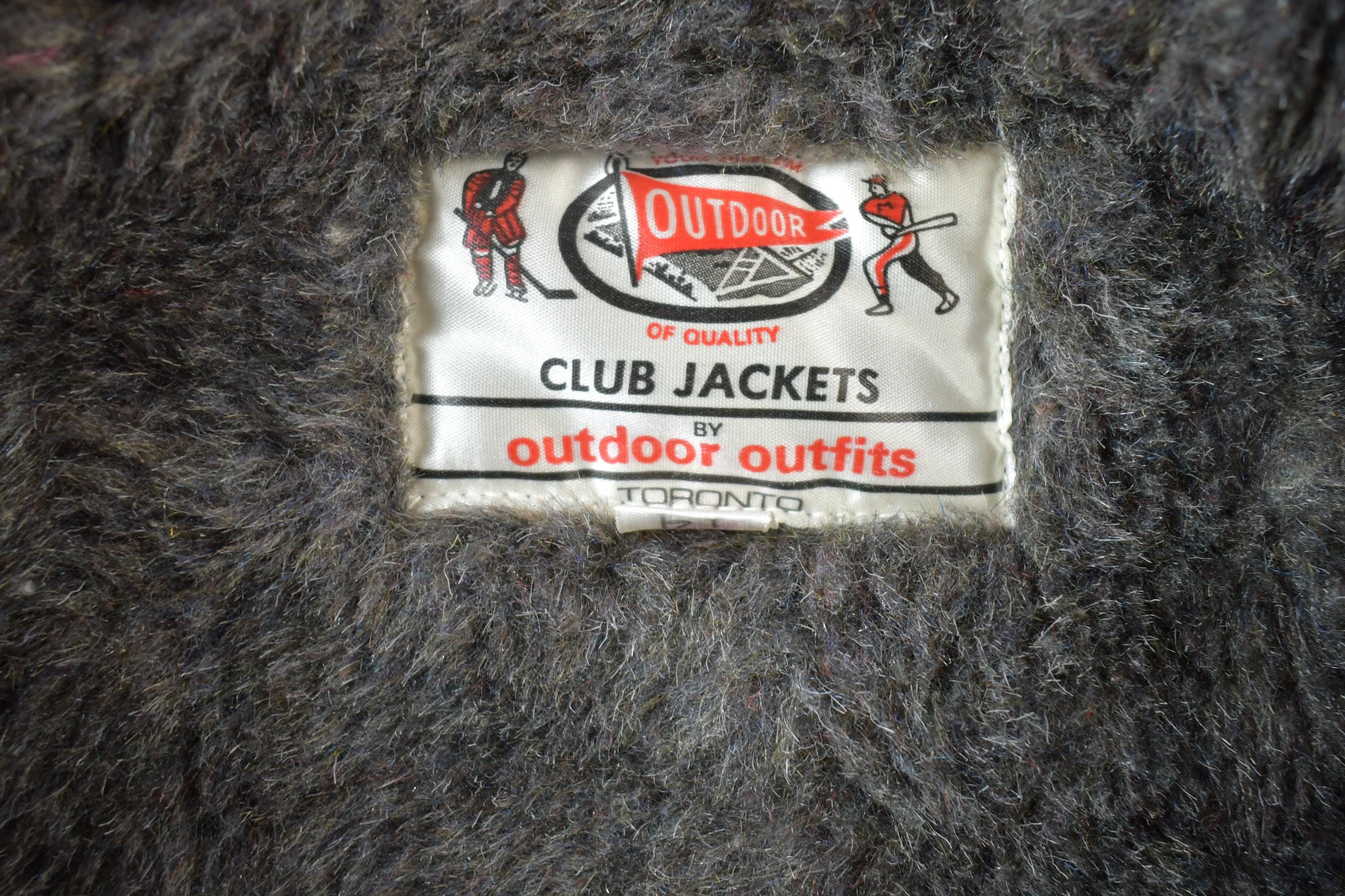 Vintage 1990s Local 199 UAW St Catherines Club Jackets By Outdoor Jackets Toronto Windbreaker Button Up Jacket