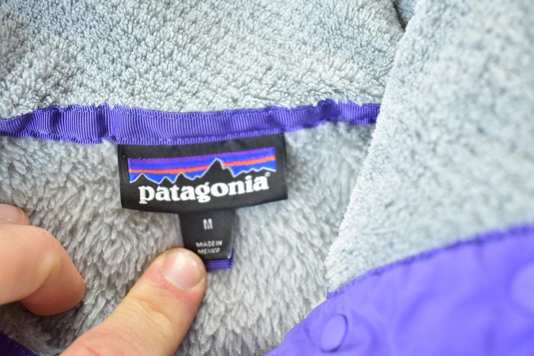 Vintage 1990s Patagonia Fleece Outdoorsman Sweater Women's M