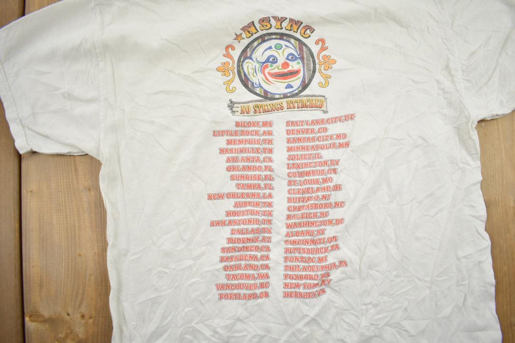 Vintage 2000 NSYNC No Strings Attached Graphic Band T-Shirt