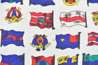 Vintage 1980s European Flags T Shirt