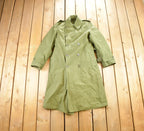 Vintage 1970s Military Trench Coat