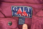 Vintage 1990s Galt Sand Heavyweight Minnesota University Quarter Button Sweater Men's L