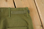 Vintage 1960s Military Army Cargo Field Trousers Olive Drab Pants Men's 35 x 31
