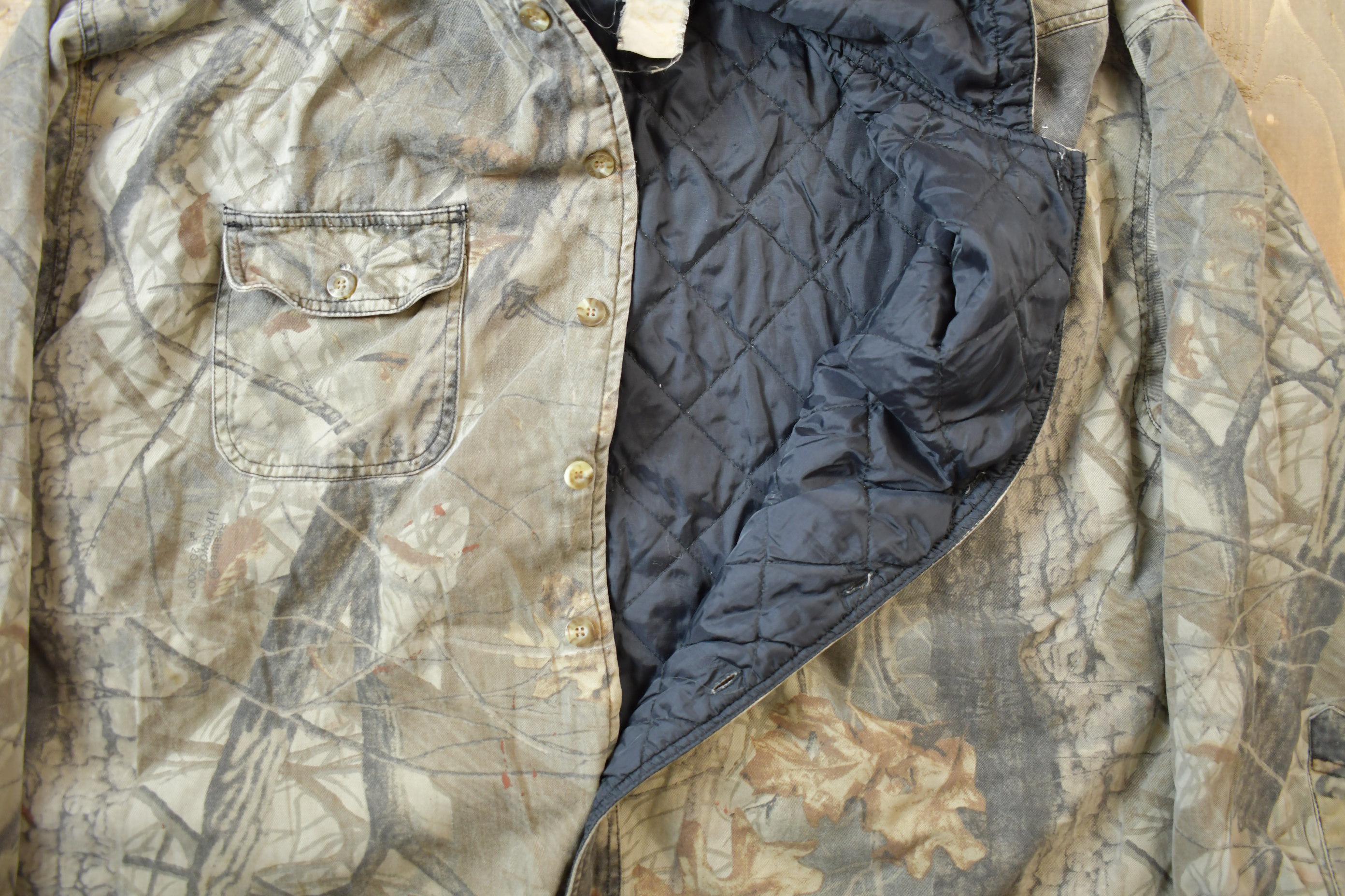Vintage 1990s DuxBak RealTree Lined Hoodie Jacket