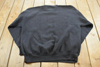 Vintage 1990s Northwestern University Wildacts Embroidered Collegiate Crewneck Sweatshirt Men's XL / 90s College Crewneck / NCAA