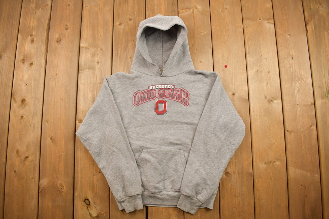 Vintage 1990s Ohio State Buckeyes Collegiate Graphic Hoodie