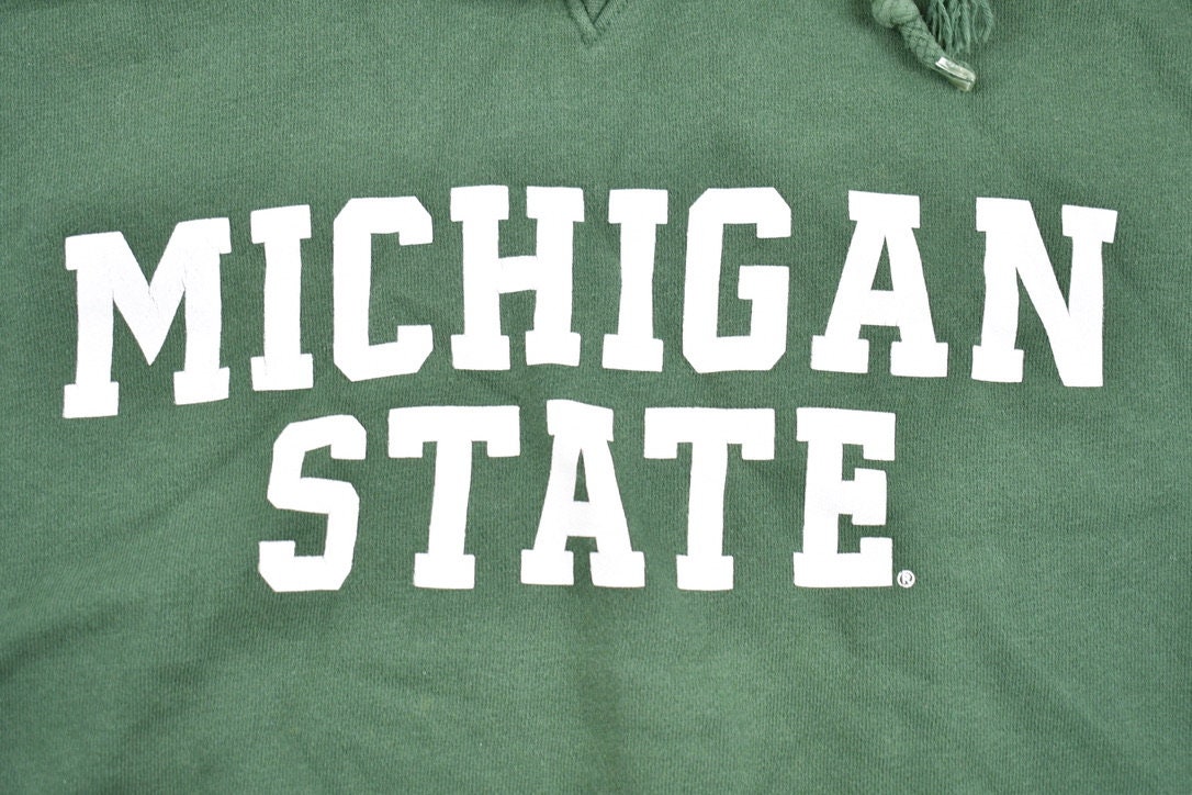 Vintage 1990s Michigan State University Collegiate Hoodie