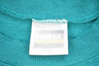Vintage 1990s Blank Tultex Turquoise Crewneck Sweatshirt