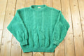 Vintage 1970s Benetton Wool Cable Knit Sweater Mens L