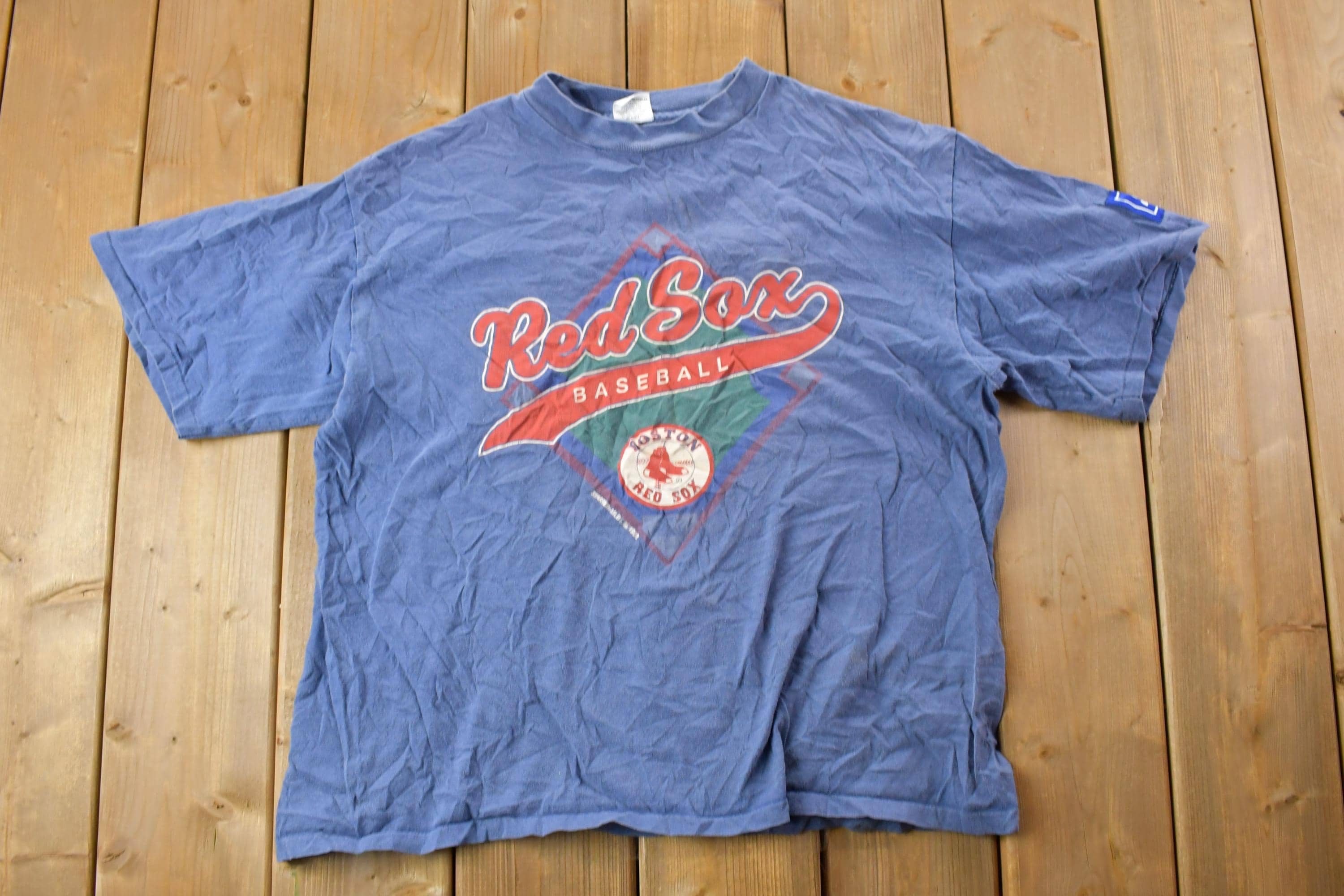 Vintage 1990s Boston Red Sox Starter MLB Graphic T-Shirt