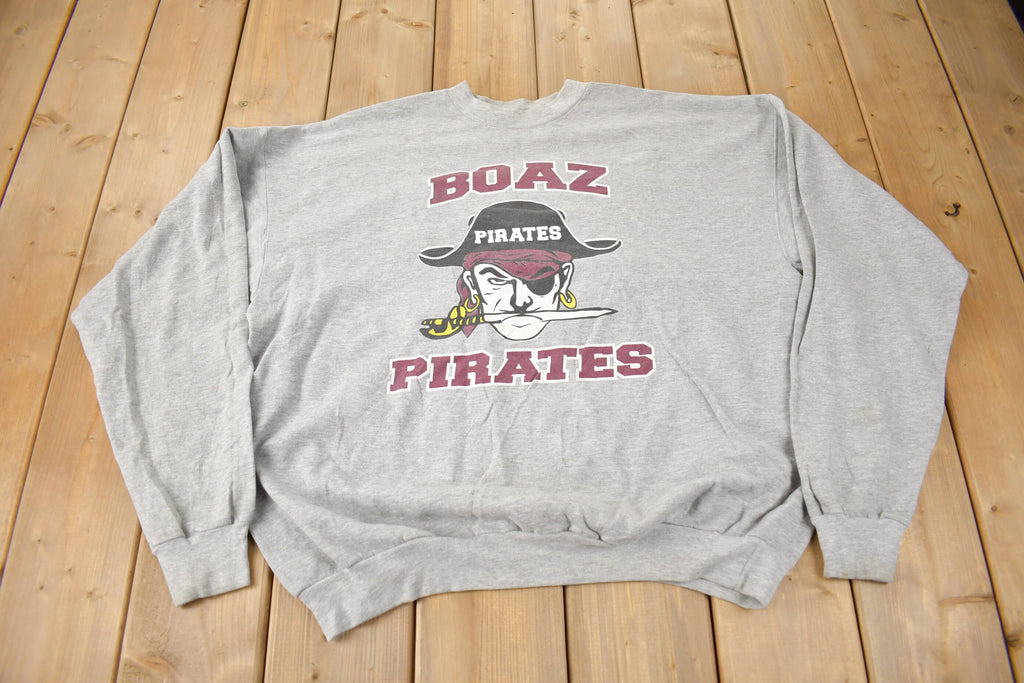 Vintage 1990s Boaz Pirates Crewneck Sweatshirt Size XL