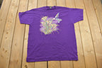 Vintage 1990s Humming Bird Swallow Graphic T-Shirt