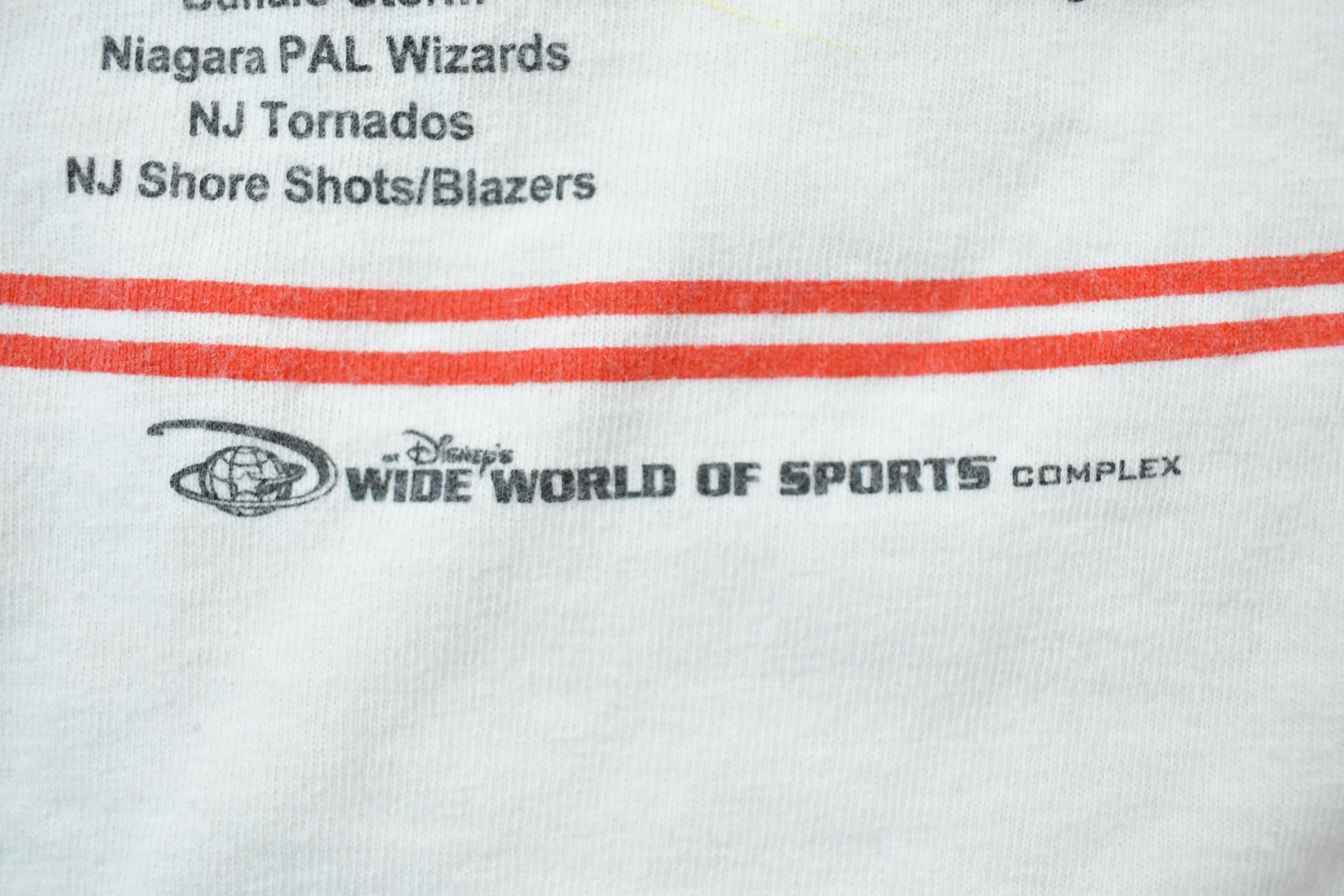 Vintage 2004 Junior Boys National Championship Disney Sports T-Shirt