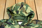 Vintage 1990s Camo Pittsburgh Steelers NFL Football Hooded Puffer Jacket