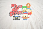 Vintage 2000s South Park We Just Got Served Comedy Central Graphic T Shirt
