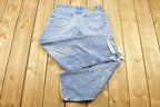 Vintage 1990s LEE Light Washed Distressed Jeans