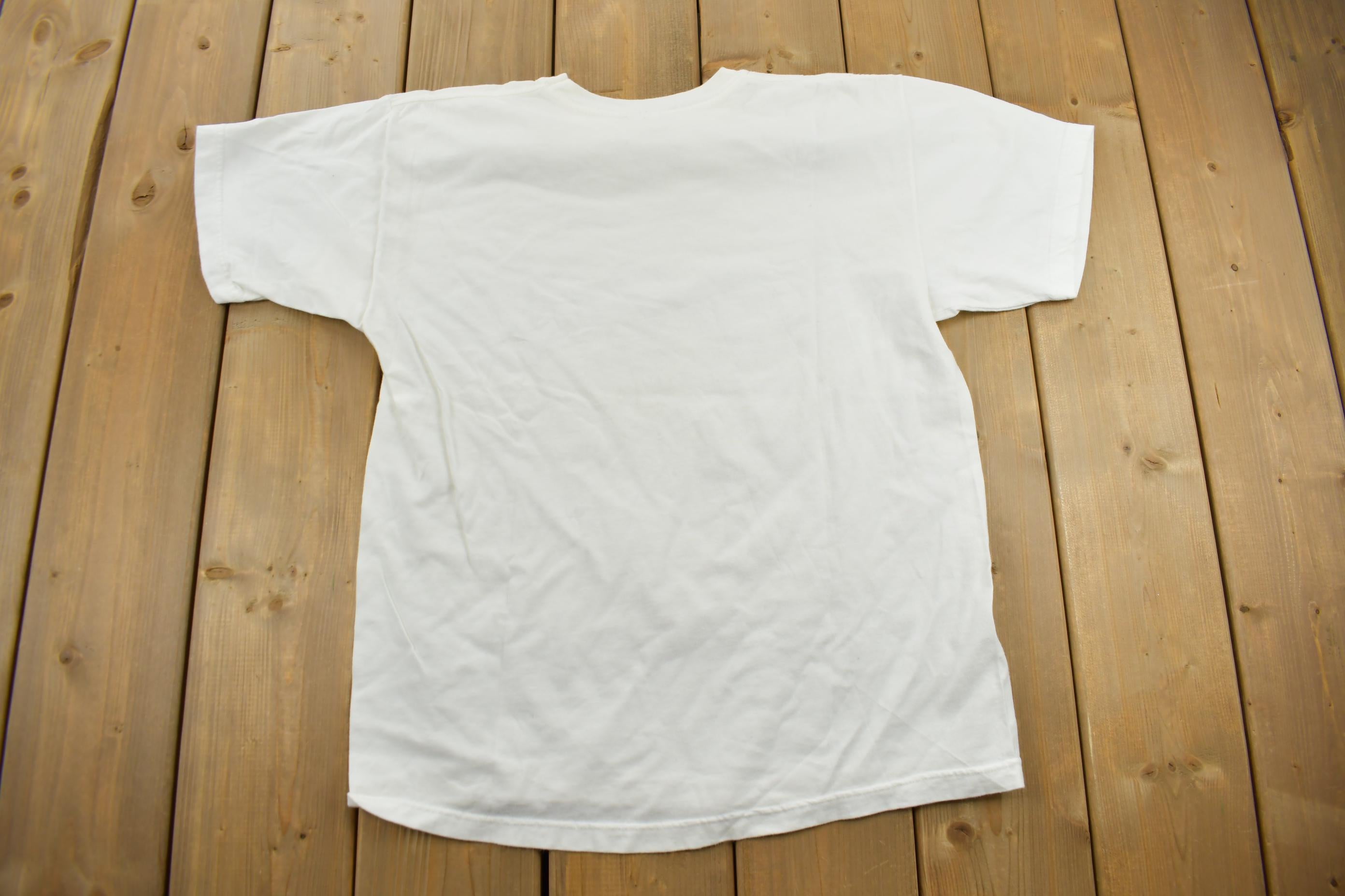 Vintage 1994 Flowers Graphic Hallmark T Shirt