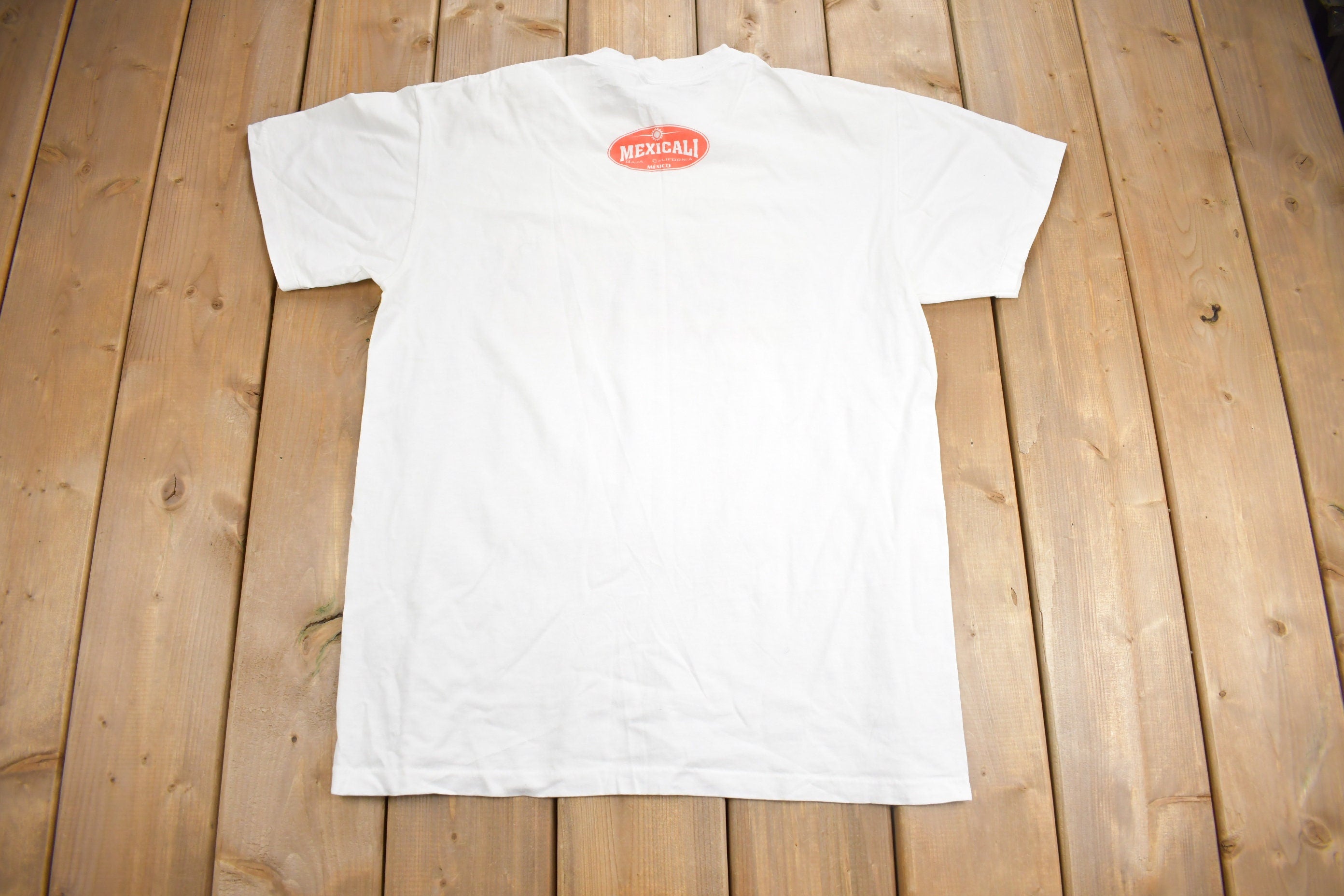 Vintage 1990s Mexicali Graphic Souvenir T Shirt