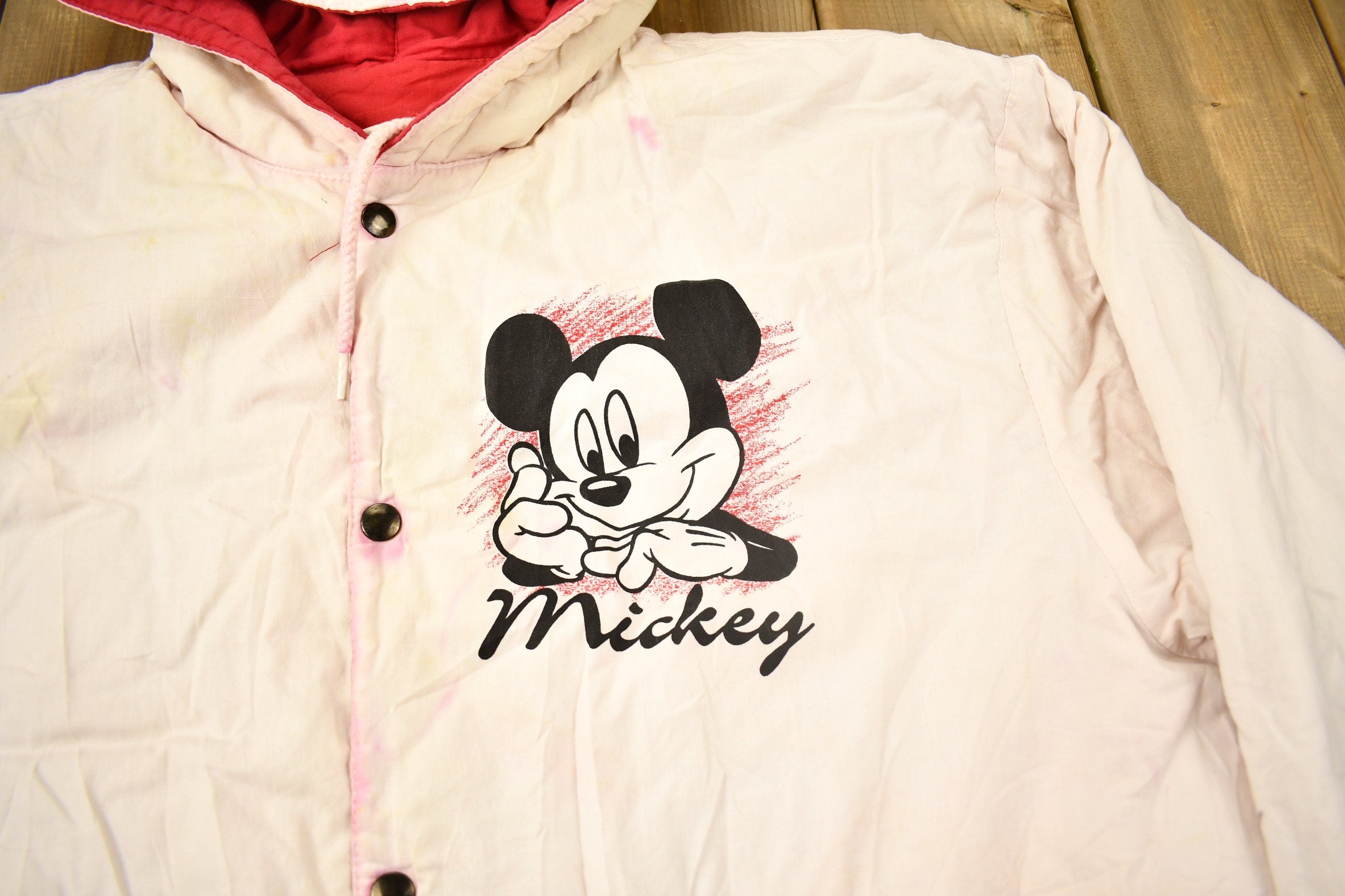 Vintage 1990s Mickey & Co Reversible Disney Jacket