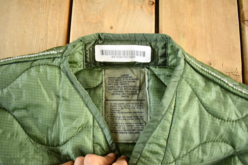 Vintage 2000s Military Liner Jacket Men's Medium