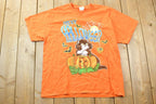 Vintage 1990s Bobbie Brooks Happy Halloween Black Cat Graphic T-Shirt