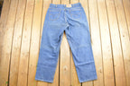 Vintage 1990s Levi's 535 Euro Fit Wide Leg Denim Jeans Size 38 x 33