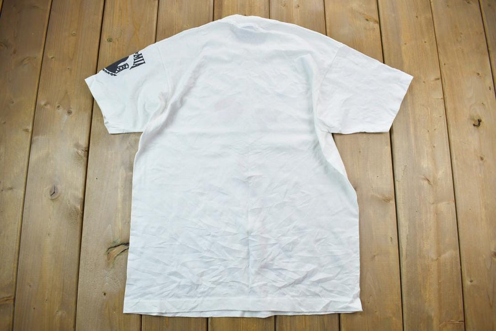 Vintage 1990s Roses Pow Mia Graphic T-Shirt