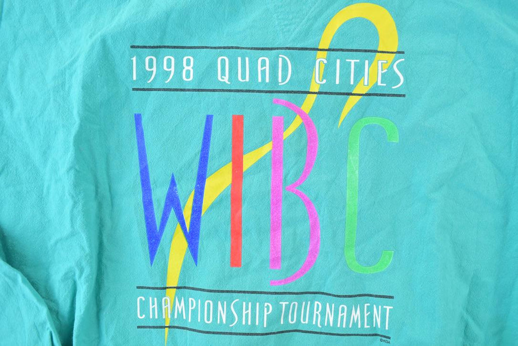 Vintage 1998 Quad Cities WIBC Crewneck Sweatshirt