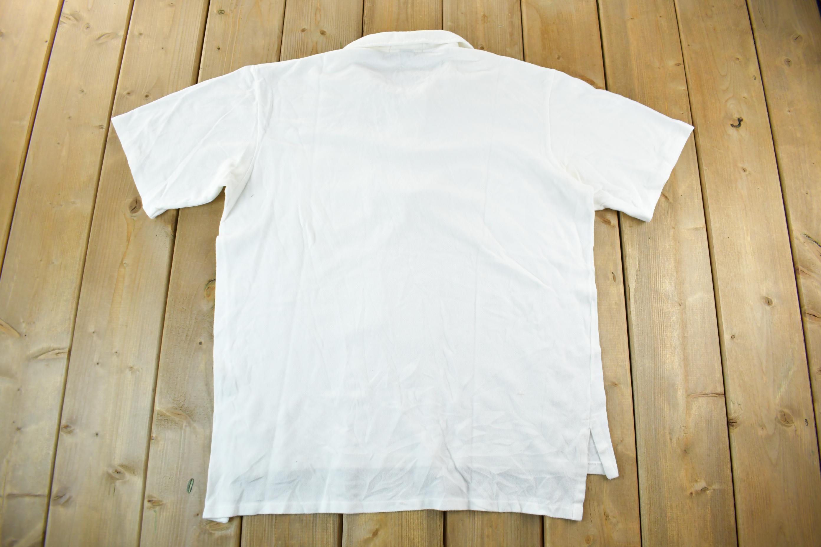 Vintage 1990s Ralph Lauren Striped Polo Shirt Men's Large
