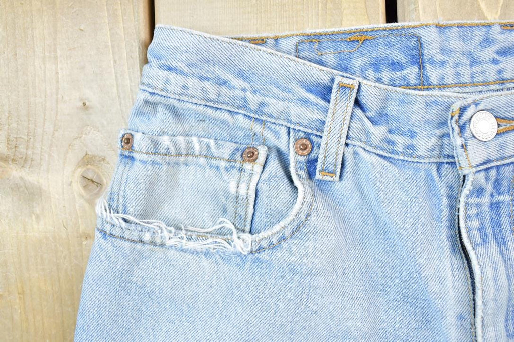 Vintage 1970s Levi Strauss Red Tab 560 Denim Jeans Size 32 x 32