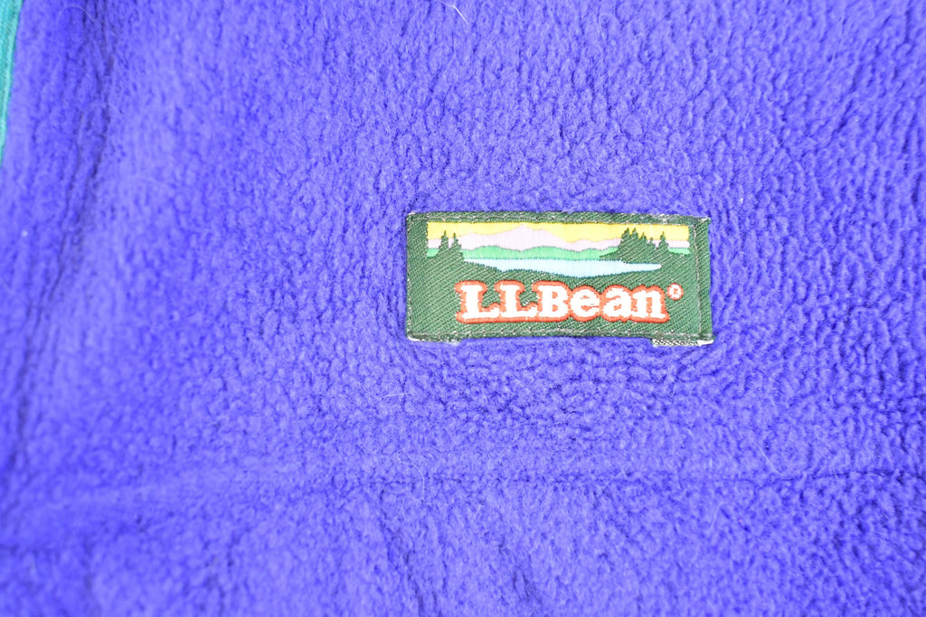 Vintage 1990s LL Bean Fleece Sweater Women's M / Outdoorsman / 90s Sweater / Streetwear / Hiking / Fleece Zip up