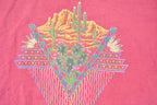 Vintage 1990s Desert Cactus Souvenir Travel T-Shirt Men's XL