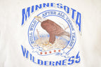 Vintage 1990s Minnesota Wilderness Bald Eagle Souvenir Crewneck Sweatshirt Men's L / 90's Tourist Vacation Graphic Sweater