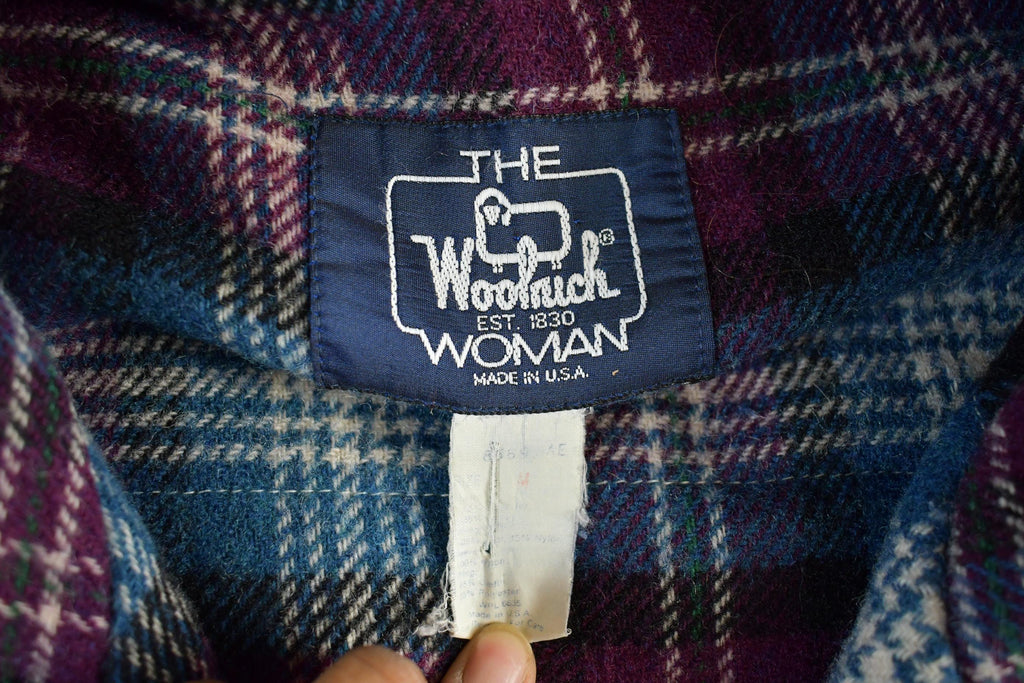 Vintage 1980s Woolrich Wool Jacket Womens Medium