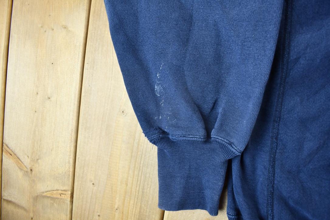Vintage 1980s Penn State University Champion Reverse Weave Warmup Crewneck