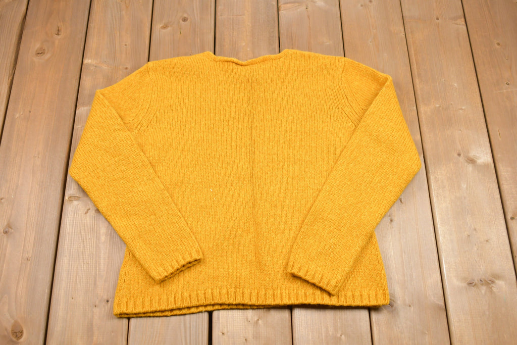 Vintage Jones Wear V-Neck Knitted Sweater