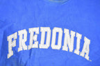 Vintage 1990s Steve And Barry's Fredonia Embroidered University Crewneck Sweater Mens L