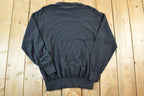 Vintage 1990s Fx Fusion Knit Abstract Pattern Crewneck Sweater Mens M