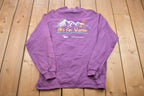 Vintage 1999 Alaska Ski for Women Mock Neck Shirt