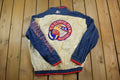 Vintage 1990s Starter USA Olympic Volleyball American Flag Windbreaker Jacket