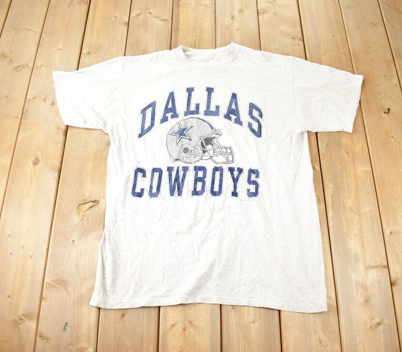 Vintage 1994 NFL Football Dallas Cowboys Graphic T-Shirt Made In USA