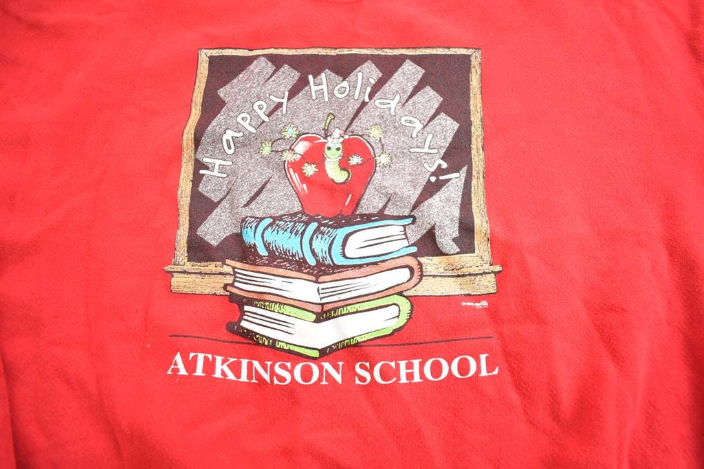 Vintage 1995 Happy Holidays Atkinson Souvenir Crewneck Sweatshirt
