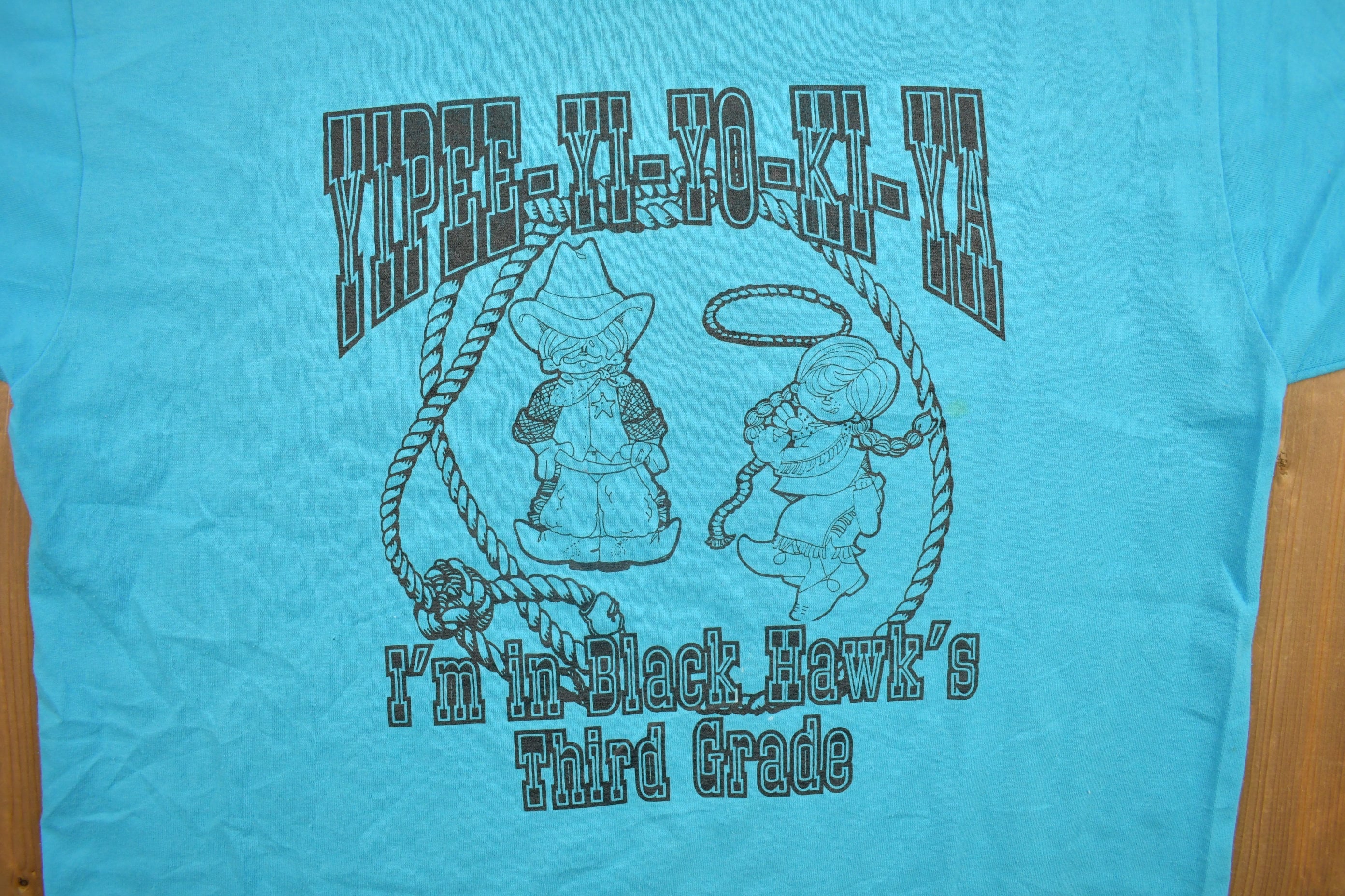 Vintage 1990s Fun Rodeo Graphic T Shirt