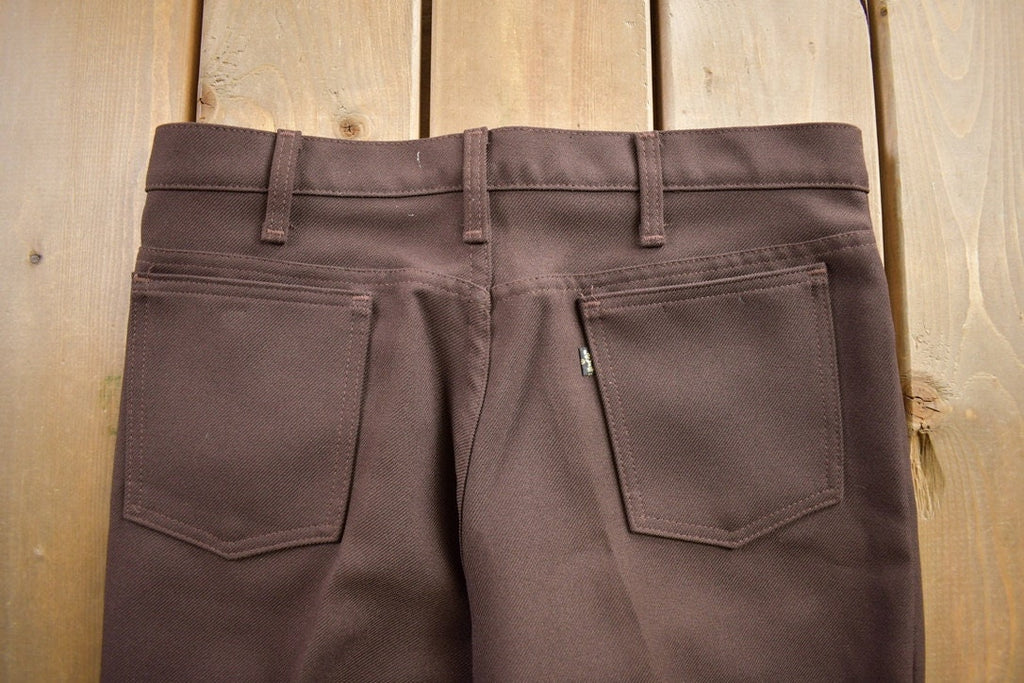 Vintage 1970s Levi's Trousers Made In USA Size 34x32
