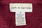 Vintage 1990s Croft & Barrow Zip Up Knit Sweatshirt