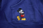 Vintage 1990s Mickey Mouse "Mickey" Spell-out Disney Hoodie - Large