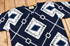 Vintage 1990s Abstract Diamond Knit Crewneck Sweater