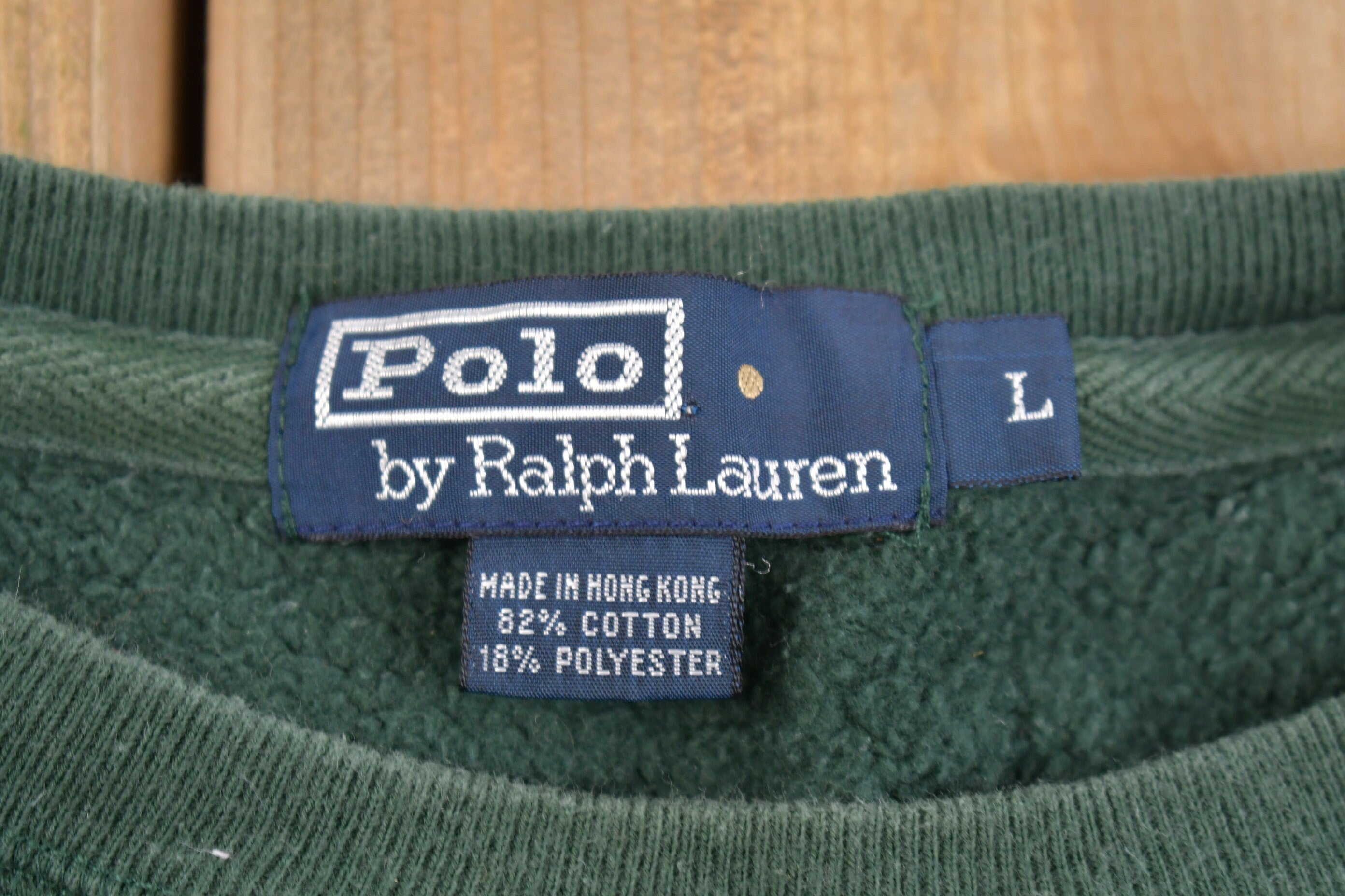 Vintage 1980s Polo Ralph Lauren Small Pony Crewneck Sweatshirt