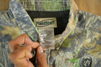 Vintage Y2K Field Staff Mossy Oak Camouflage Button Up Shirt Men's Large